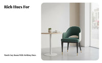 Modern Design Upholstered Shell Chair Minimalist design Seating Furniture Soft Upholstery arcd rearrest for Homeowners, Interior Designers, Business Owners