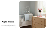 W When I Visual Baby Monitor Distant Viewing W Infrared Eless Visual Baby Monitor Smart Nursery Camera Inter Adapter Tive Talk