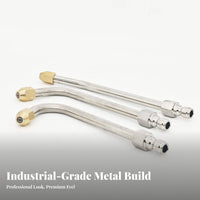 1/4 Inch Quick Connect Lance Extended Reach 1/4 Inch Quick Connect Attachment Set Stainless Steel Construction Angled Pressure Washer Attachment