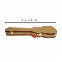 LP Style Guitar Case Shielded Padding Single Cut Guitar Case Soft Interior Instrument Storage for Stage