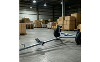 Portable Boat Trailer Pneumatic Wheels Marine Transport Rear Support Brackets