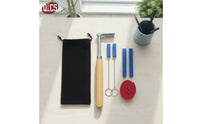 Piano Tuning Tool Kit with Storage Pouch Professional Piano Tuning Kit Portable for Music Studio