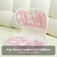spine Support Plush Character Lounger Ergonomic Design children's Furniture Soft and Comfortable Floor Chair Lightweight for Toddlers, Students, Preschoolers, perusing Corner, on the Bed, Dorm Room, Playroom