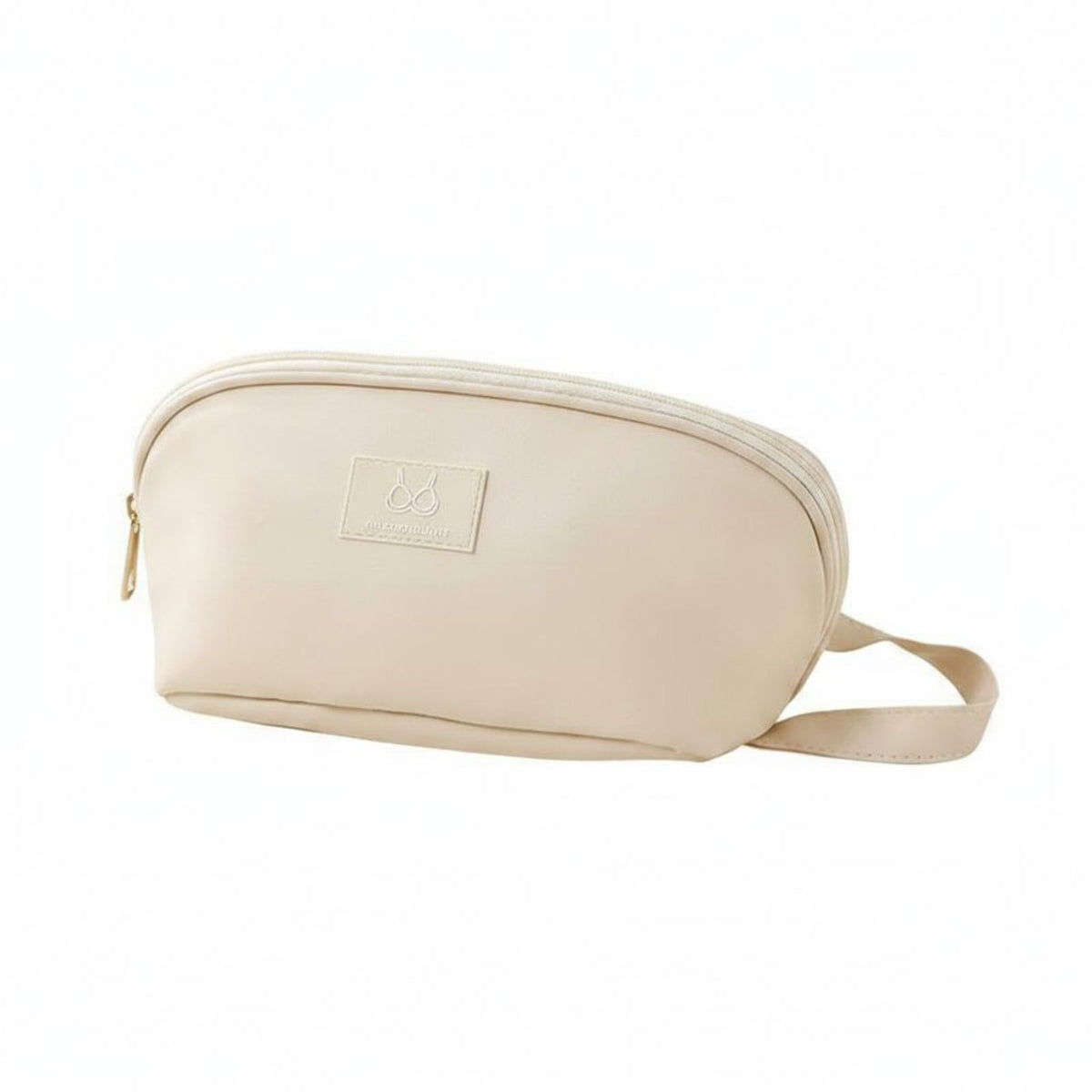 PU Leather Lingerie Case Waterproof Portable Bra Storage Bag Wide Opening Multi-Compartment Underwear Pouch for Women, Business Trip