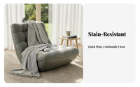 Lazy Sofa Structured Bean Bag Lounger snug Lounge Chair High spine Support Home Seating Fullphysique Relaxation for Comfort Seekers, Adults, Students, Living Room, Bedroom, Balcony, book corner