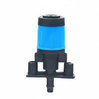Water Saving 360 Degree Adjustable Sprinkler Head Sturdy Plastic Atomizing Irrigation Nozzle Anti-Clogging for Orchard, Farm, Potted Plants