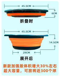 Portable Table Tennis Ball Collection Basin