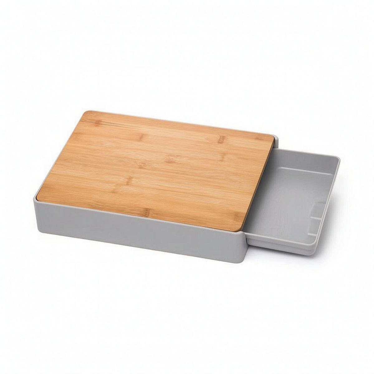 Board with Trays Bamboo Board with Tray Space-Saving for Kitchen
