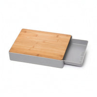 Board with Trays Bamboo Board with Tray Space-Saving for Kitchen