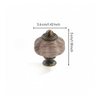 Long-Lasting Single Hole Dresser Pull Easy to Install Single Hole Cabinet Knob for DIY Enthusiasts