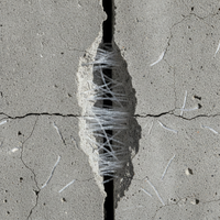 55mm Polypropylene Synthetic Steel Fiber for Concrete Reinforcement and Crack Resistance