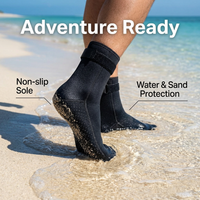 Thermal Diving Socks Men Women, Neoprene Wetsuit Socks, Anti-Slip Snorkel Socks, Waterproof Warmth Water Sports Footwear, Scuba Divers Kayakers