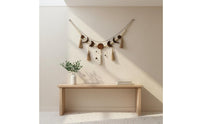 Handmade Macrame Moon Wall Hanging Nordic Design Moon Wall Hanging Tassel Design Macrame Tapestry Natural Cotton Yarn for Living Room, Bedroom