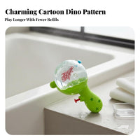 Lightweight & Portable Dinosaur Water Sturdy ABS Material Cartoon Water Easy Press Trigger for Children, Babies, Summer, Beach, Pool