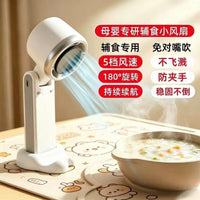 Portable Handheld Fan with USB Charging and 5 Speed Settings