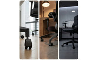 4 Pieces Noise-Reducing Chair Wheel Cover with Felt Bottom Tooleffortless Caster Wheel Protector with Felt Long-Lasting Caster Cover Elastic for Telecommuter Workers