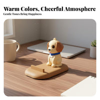 Dog Phone Stand Decorative Cute Puppy Phone Stand Great Gift Idea for Nightstand
