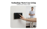 Universal Automated Wall Panel Timer Function Smart Switch Combo No Hub Required Touch Wall Panel with Outlet for Homeowners, Home, Bedroom, Hotel