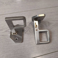 Aluminum Alloy Rear Seat Back Angle Adjustment Bracket Brushed Seat Angle Adjustment Bracket Thick Long-Lasting for Vehicle Modification