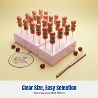Market Stall Display Base, Candy Hawthorn Holder, Thickened Reusable Foam Board, Creative Stand
