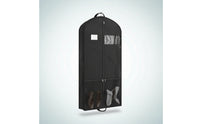 Garment Cover with Pockets Zippered Garment Bag with Pockets Suit Bag with Handles Travel-Friendly Foldable for Travelers