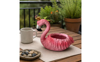 Resin Flamingo Pot Outdoor Decoration Garden Decor for Yard