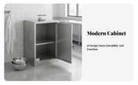 Lockable Single-Door Locker Rust-Proof Single Door Locker Corrosion-Resistant Metal Cupboard Heavy-Duty for Laboratory Technicians, Kitchen Personnel, Homeowners, Laboratoryoratory, School, Restaurant, Dormitory