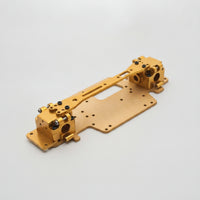 RC Car Chassis with Hardware RC Chassis Plate Abrasion-Resistant for Hobbyists