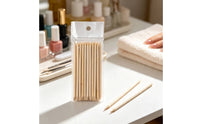 20 Pieces Wooden Manicure Stick Natural Orange Tree Wood Stick Wooden Cuticle Pusher Sturdy Tool Long-Lasting for Manicurists