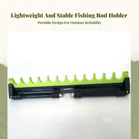Foldable Aluminum Fishing Rod Stand