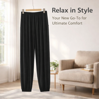 Trousers for Women UK High Waist Joggers with Pockets, Harem Pants for Workout Clothes, Soft Breathable Loungewear