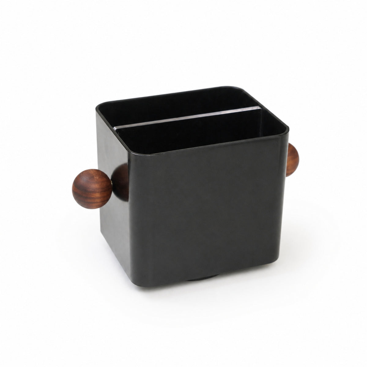 Matte Desktop Storage Box with Divider Small Storage Box with Compartments Space-Saving for Bedside Table