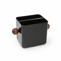 Matte Desktop Storage Box with Divider Small Storage Box with Compartments Space-Saving for Bedside Table