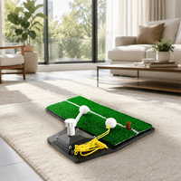 Golf Training Aid, Indoor Practice, Home, Living Room, 50x35x5cm, Rubber Artificial Turf Mat