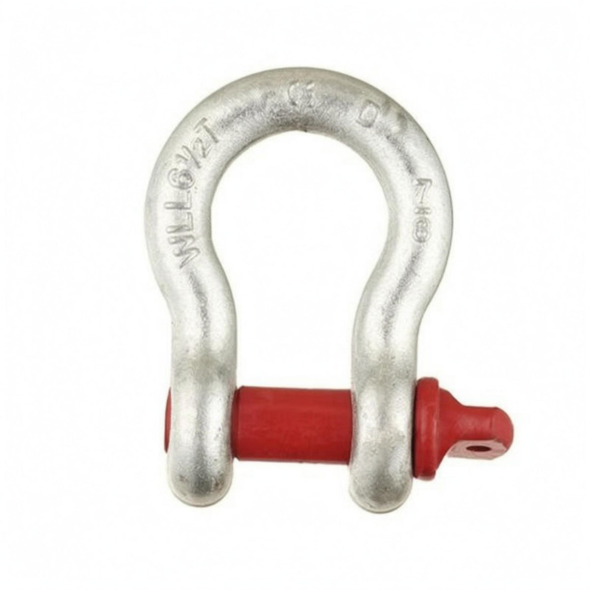 Galvanized Arch U-Type Heavy Duty Lifting Link, Nautical Rigging Connector, Commercial D-Shaped Lock, Multiple Options