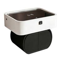 Smart Nightstand Wireless Charging Ports Sleek Design for Bedroom