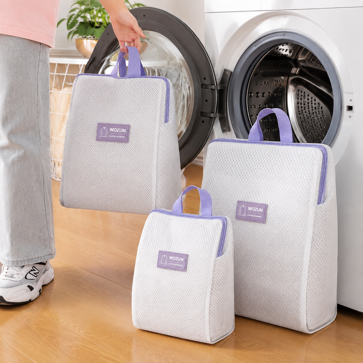 mesh laundry bag