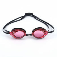 Waterproof Racing Swim Goggles Crystal Clear Mirrored Competition Goggles Watertight Seal Swimming Equipment Hydrodynamic for Competitive Swimmers, Adults, Training