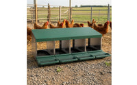Chicken Laying Box Rust-Resistant Chicken Coop Accessories Easy to Clean for Rural homeland