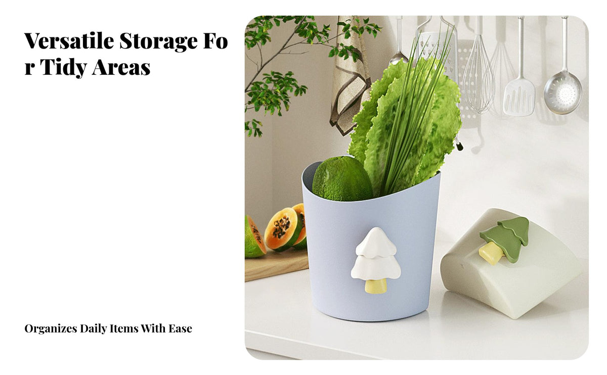 Cabinet Door Trash Can Space Saving Hanging Trash Can Easy to Install Hanging Storage Bin for Apartment Dwellers, Home Cooks, Countertop, Camping, Car