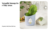 Cabinet Door Trash Can Space Saving Hanging Trash Can Easy to Install Hanging Storage Bin for Apartment Dwellers, Home Cooks, Countertop, Camping, Car