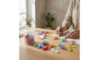 50 Pieces Sewing Clips with Storage Jar Non-Slip for Quilters