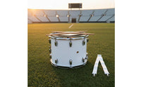 Dynamic Range 14 Inch Marching Snare Drum Sturdy Marching Band Snare Drum Lightweight Sturdy for Procession, School Performance