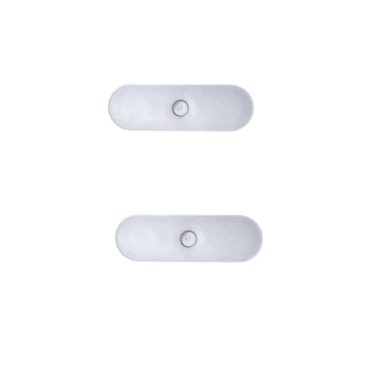 2 Pieces Rechargeable LED Night Light Tri-Color Home Lighting Slim