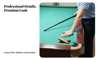 Snooker Cue Extension Handle No-Tool Installation Hardwood Wood Cue Extension Billiard Stick Extender Lightweight Construction