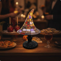 Witch Hat Lamp   Warm Ornament for Decorators, Entryway