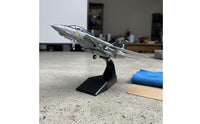 Alloy and Plastic F-14 Tomcat Fighter Jet Fragile Static Airplane Figurine Detailed Finish Aircraft Realistic Modeling for Collectors