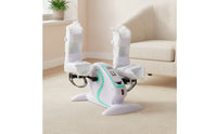 Compact Electric Pedal Exerciser with Controller Control Adjustable Resistance Rehabilitation Pedal Exerciser Quiet Exercise Bike with Controller Control Smooth for Seniors