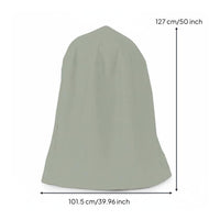 Dustproof Waterproof Fountain Cover Water-Repellent Fountain Cover Windproof Storage Bag Included for Patio