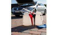 2 Pieces 5L Oil Measuring Jug Plastic 5 L Oil Jug Leak-Proof Seal for Workshop